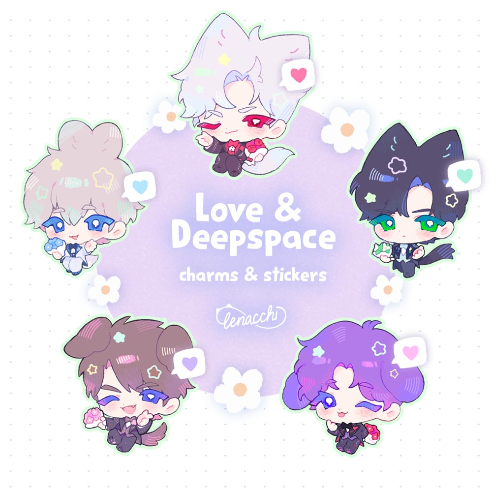 IN STOCK Love and Deepspace STICKERS | LADS – Lenacchi Store