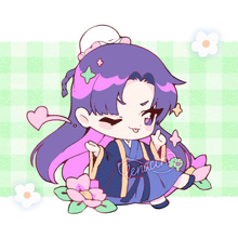 Load image into Gallery viewer, Maomao and Jinshi Enamel Pin | Apothecary Diaries ✦ PREORDER