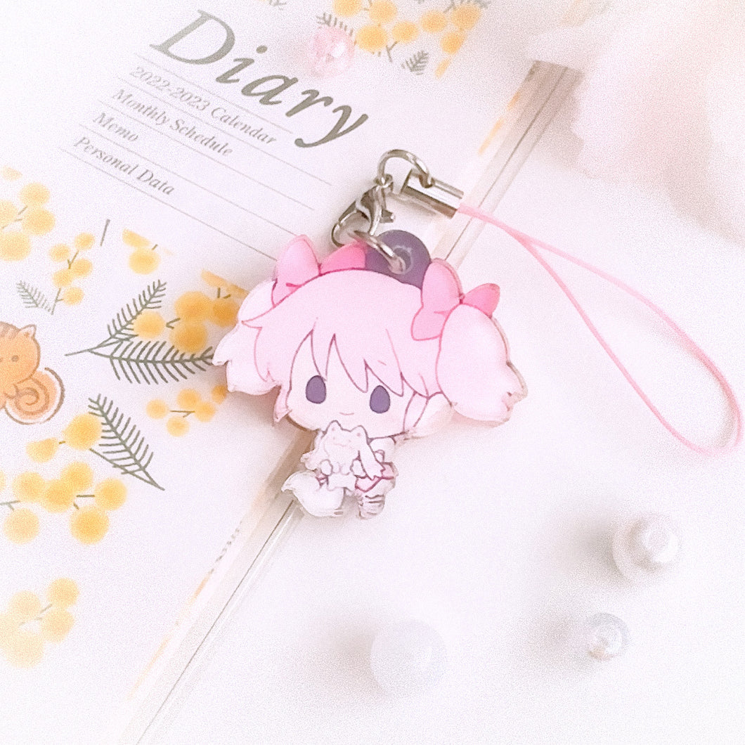 Madoka Magica Phone Charms | In stock