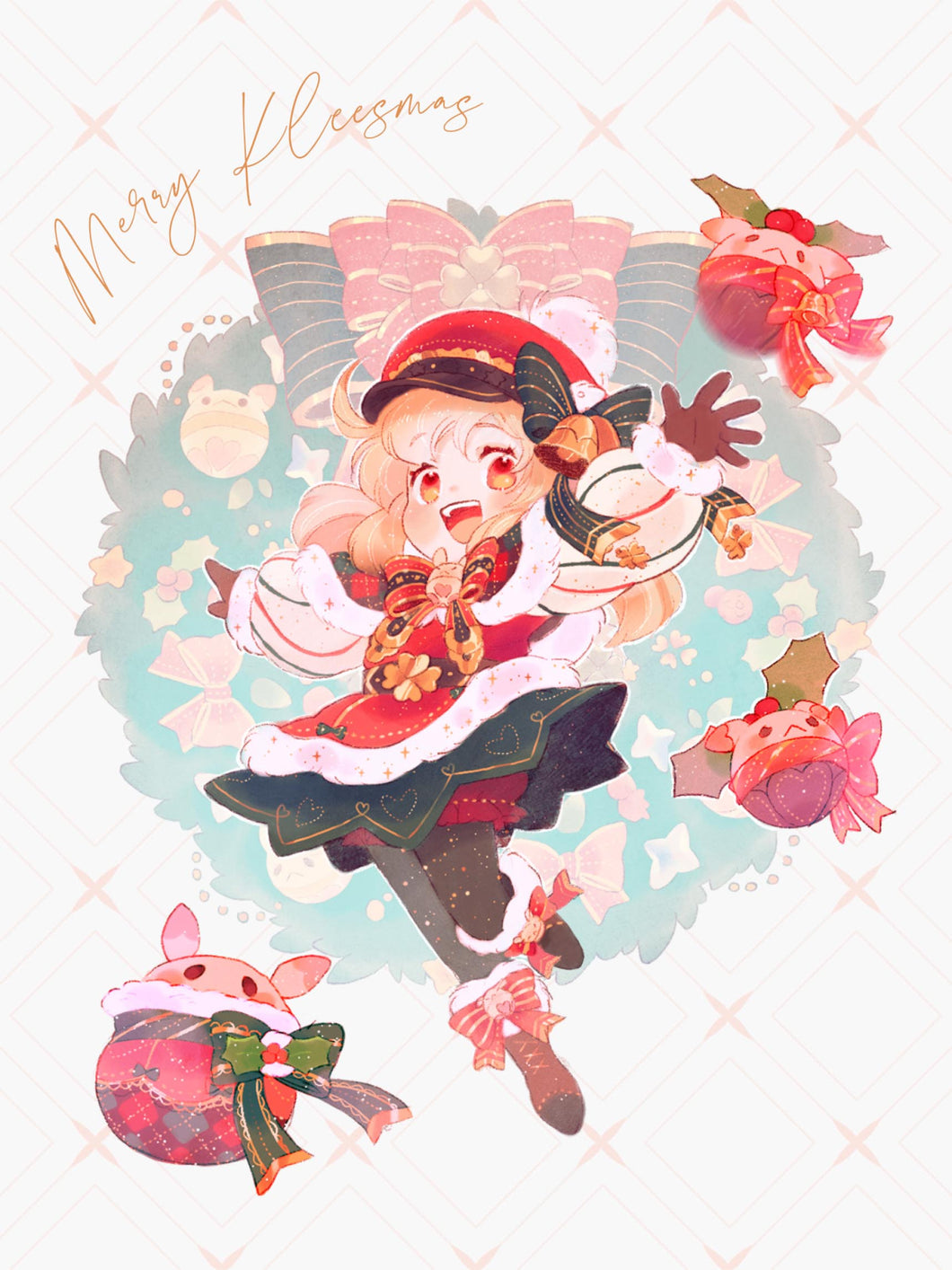 Merry Kleesmas Print A5