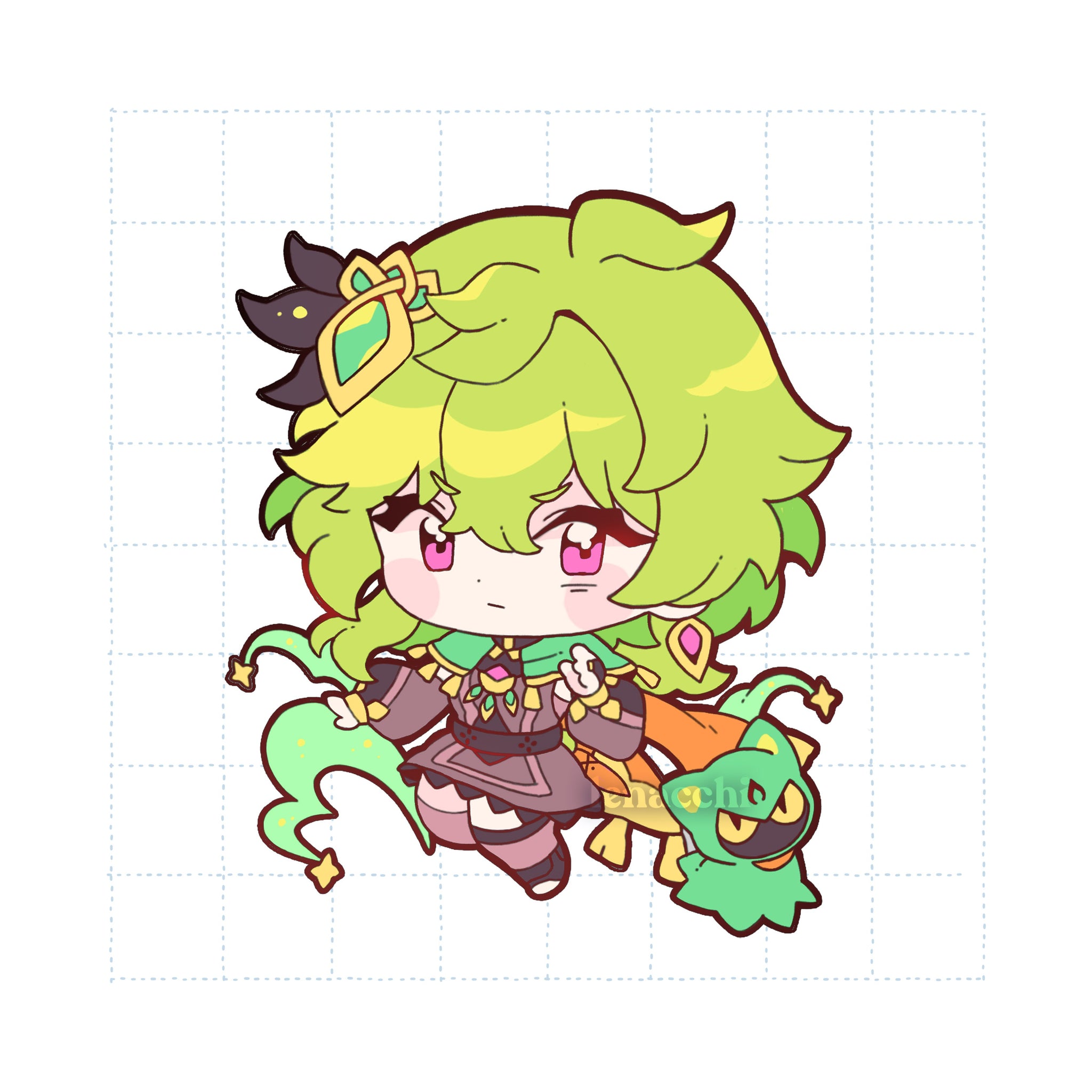 Collei Loading Sticker Collei Enamel Pin | In Stock – Lenacchi Store